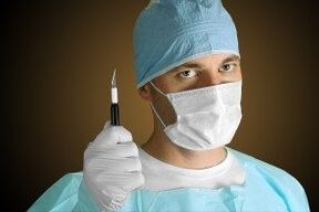 The surgeon performs surgery on the penis enlargement for medical reasons