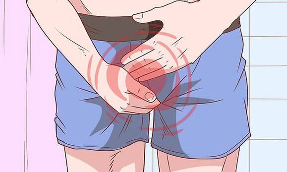 pain in the groin after enlarging the penis with baking soda